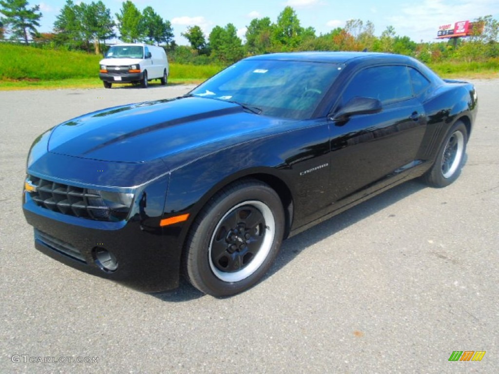 Black 2013 Chevrolet Camaro LS Coupe Exterior Photo #71811282