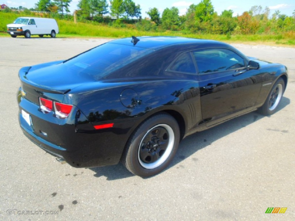 Black 2013 Chevrolet Camaro LS Coupe Exterior Photo #71811324