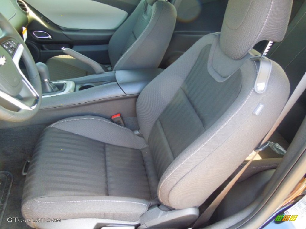 Black Interior 2013 Chevrolet Camaro LS Coupe Photo #71811348