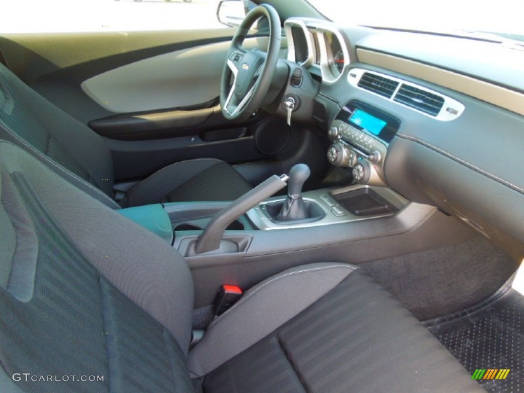 Black Interior 2013 Chevrolet Camaro LS Coupe Photo #71811435