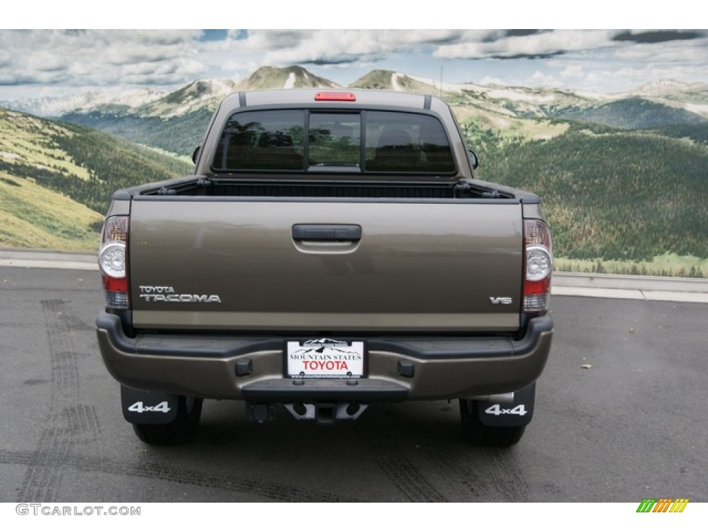 2013 Tacoma V6 TRD Sport Access Cab 4x4 - Pyrite Mica / Graphite photo #4