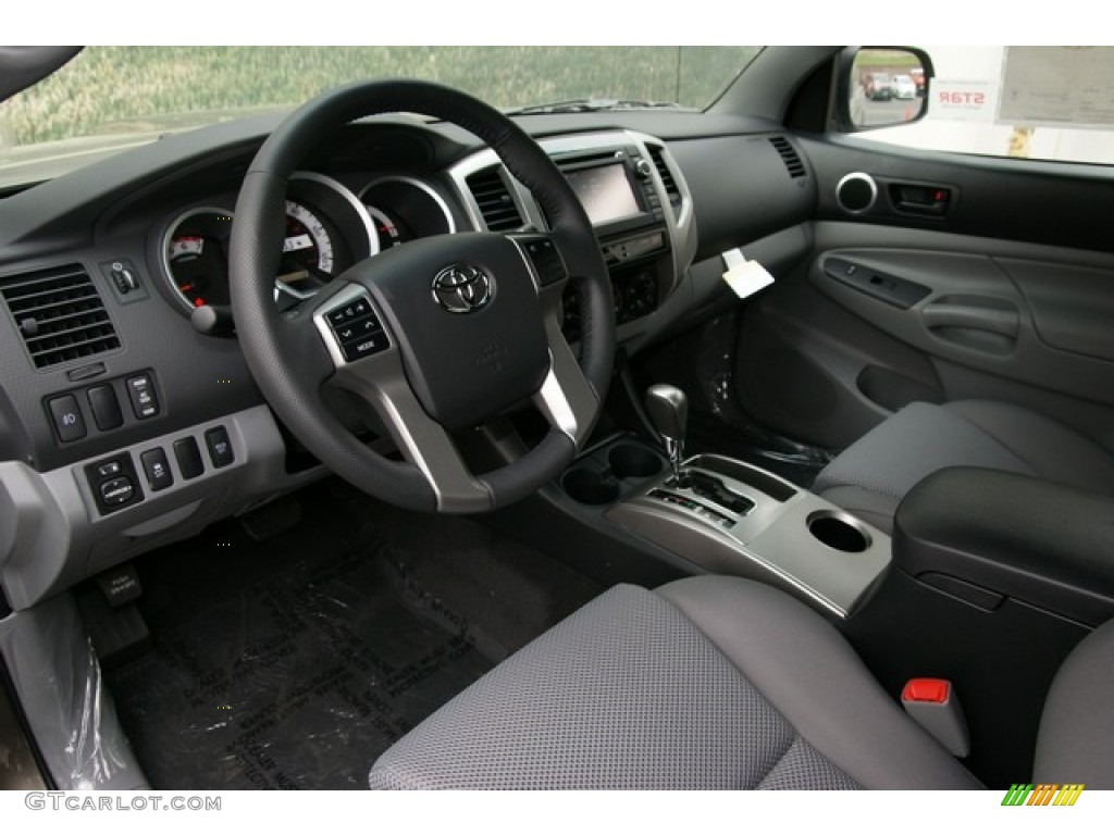 2013 Tacoma V6 TRD Sport Access Cab 4x4 - Pyrite Mica / Graphite photo #5