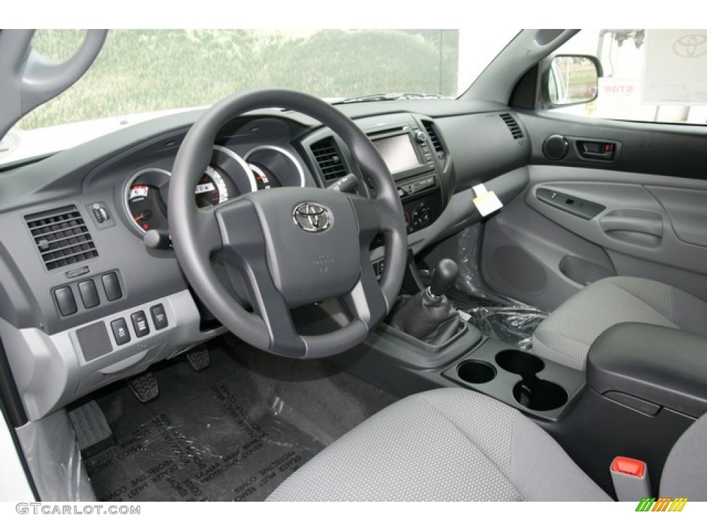 Graphite Interior 2013 Toyota Tacoma Access Cab 4x4 Photo #71811540