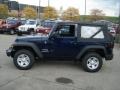 2013 True Blue Pearl Jeep Wrangler Sport 4x4  photo #1