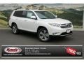 2013 Blizzard White Pearl Toyota Highlander Limited 4WD  photo #1