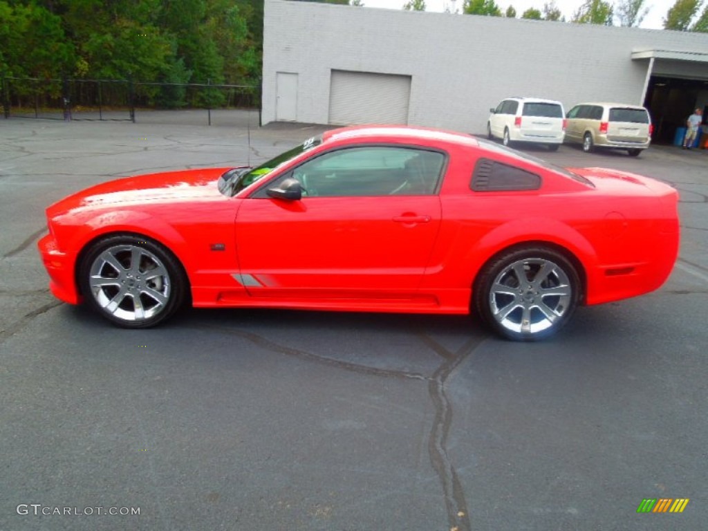 2006 Mustang Saleen S281 Coupe - Torch Red / Dark Charcoal photo #3