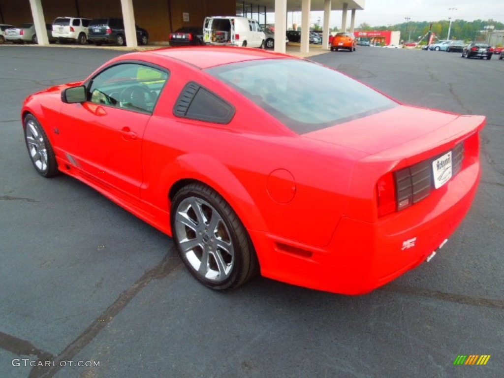 2006 Mustang Saleen S281 Coupe - Torch Red / Dark Charcoal photo #5