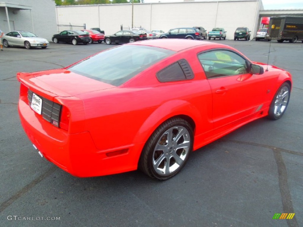 2006 Mustang Saleen S281 Coupe - Torch Red / Dark Charcoal photo #6