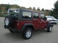 2013 Deep Cherry Red Crystal Pearl Jeep Wrangler Unlimited Sport 4x4  photo #6