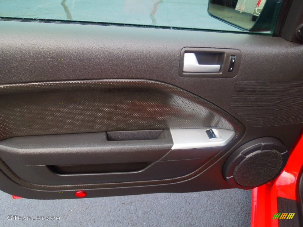 2006 Ford Mustang Saleen S281 Coupe Dark Charcoal Door Panel Photo #71812275