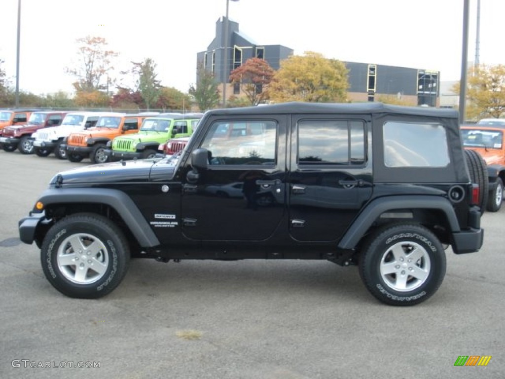 Black Jeep Wrangler Unlimited