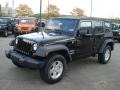 2013 Black Jeep Wrangler Unlimited Sport S 4x4  photo #2
