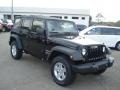 2013 Black Jeep Wrangler Unlimited Sport S 4x4  photo #4