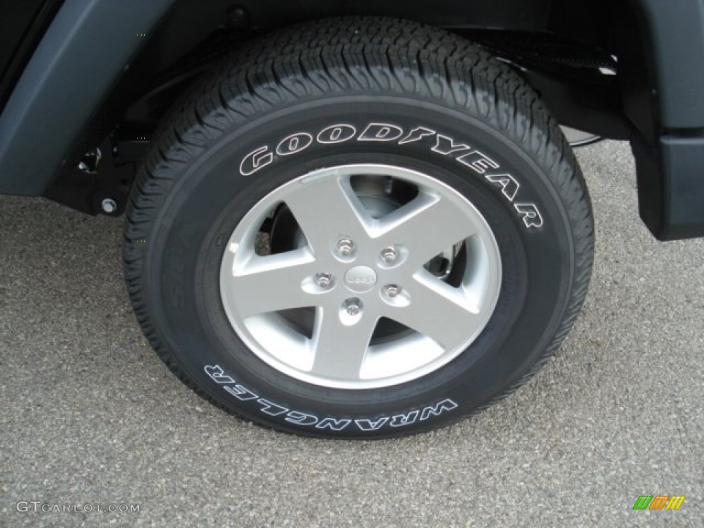 2013 Wrangler Unlimited Sport S 4x4 - Black / Black photo #9