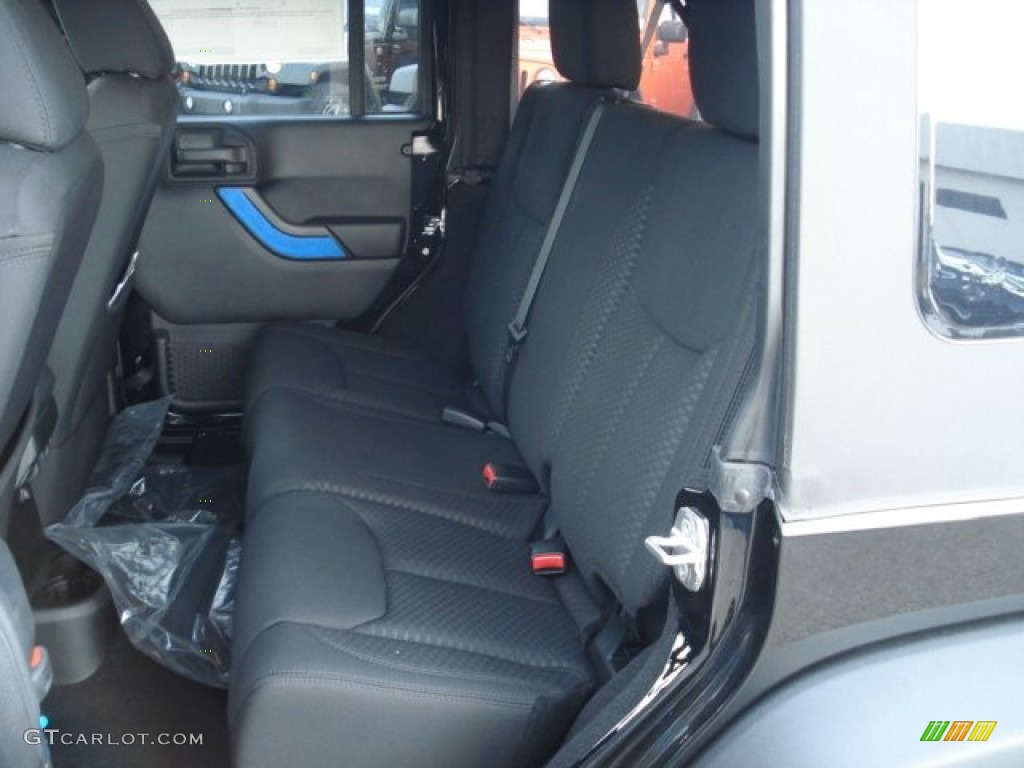 2013 Wrangler Unlimited Sport S 4x4 - Black / Black photo #13