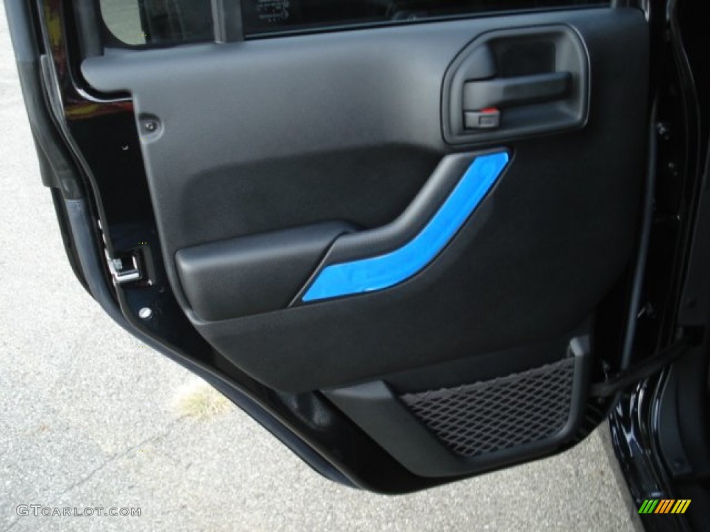 2013 Wrangler Unlimited Sport S 4x4 - Black / Black photo #14