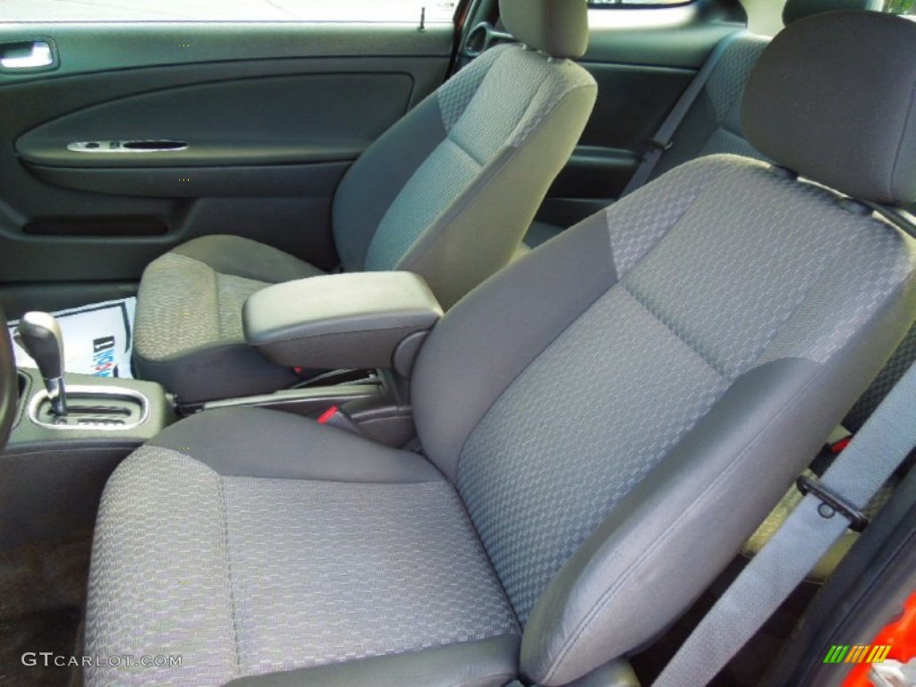 Ebony Interior 2005 Chevrolet Cobalt LS Coupe Photo #71812836