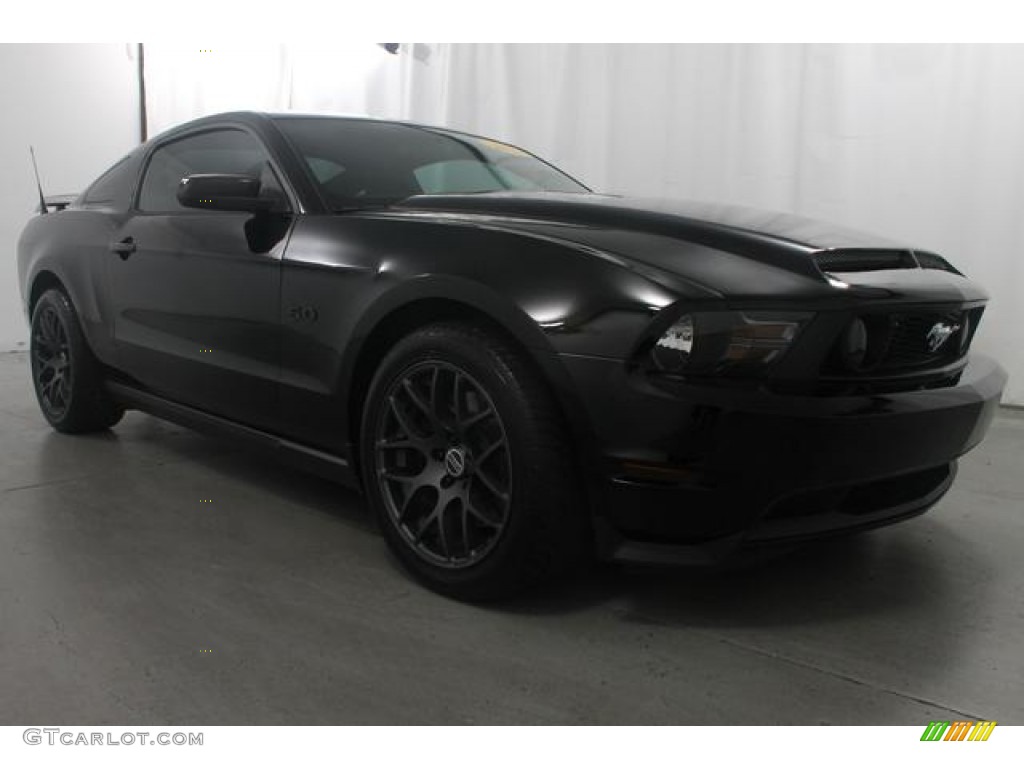 2011 Mustang GT Coupe - Ebony Black / Charcoal Black photo #3