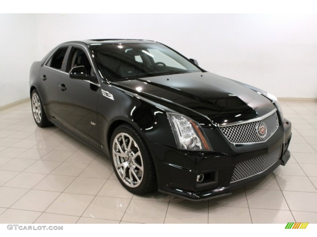 Black Raven 2009 Cadillac CTS -V Sedan Exterior Photo #71814465