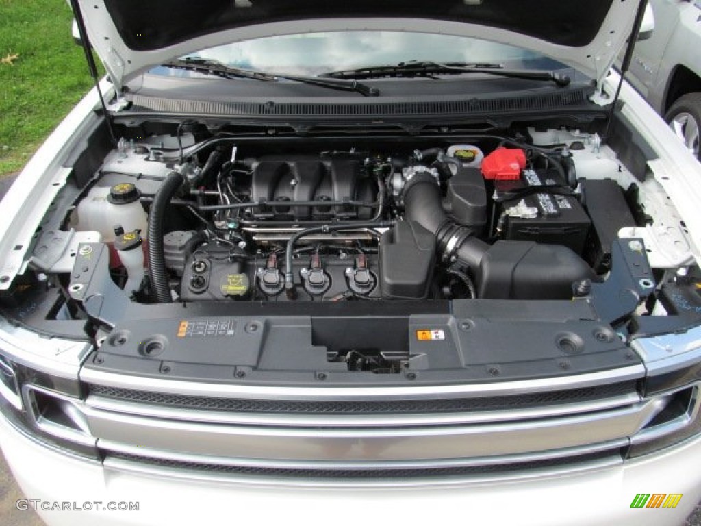 2013 Ford Flex Limited AWD 3.5 Liter DOHC 24-Valve Ti-VCT V6 Engine Photo #71815482