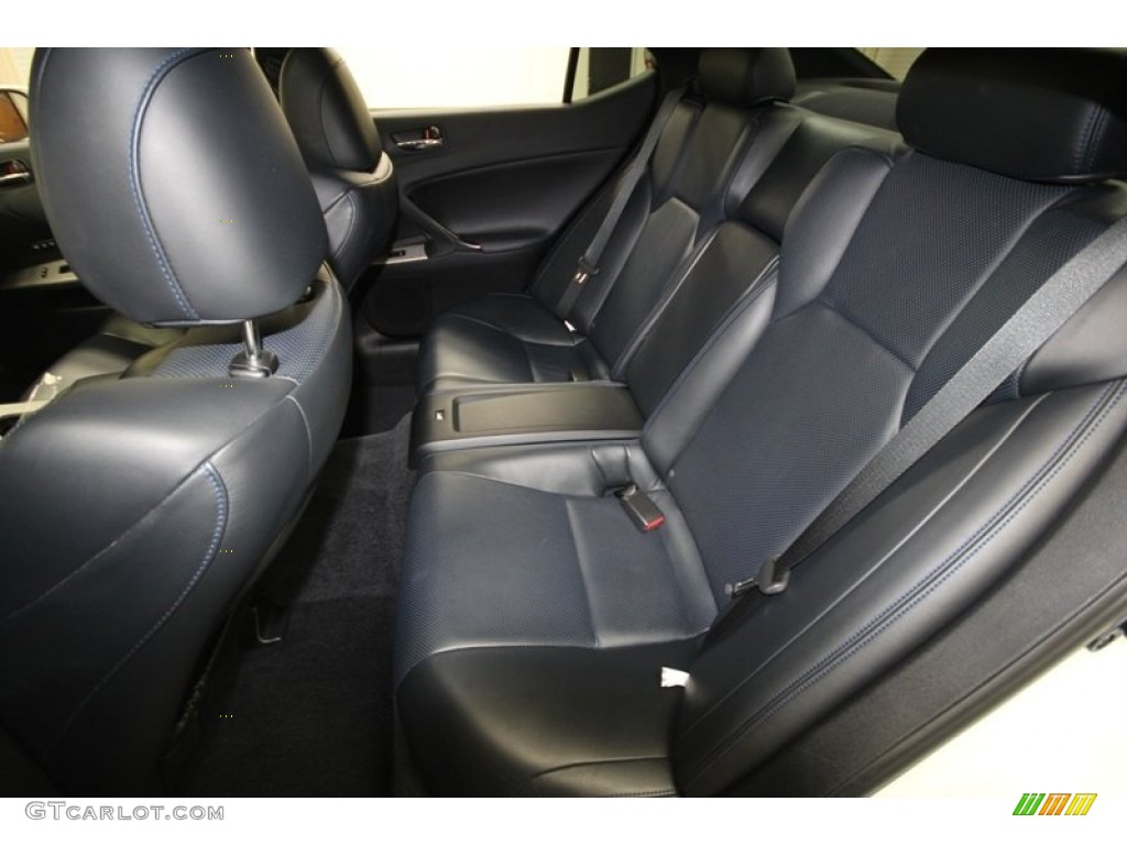 2010 Lexus IS F Rear Seat Photo #71816643