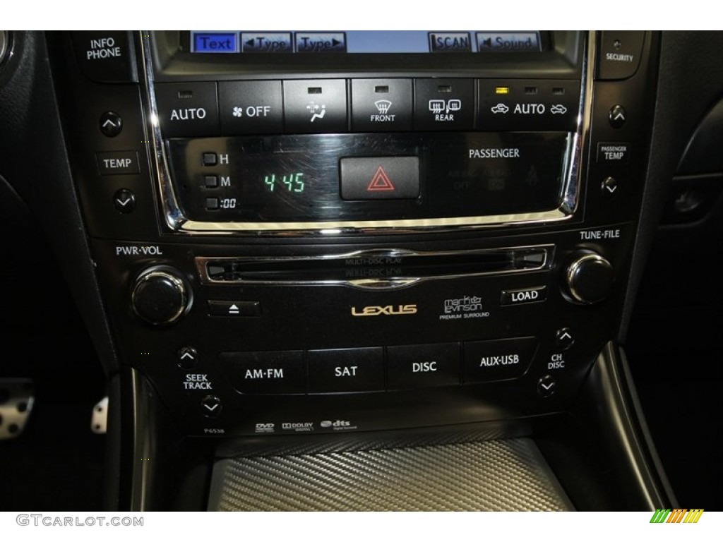 2010 Lexus IS F Controls Photo #71816673