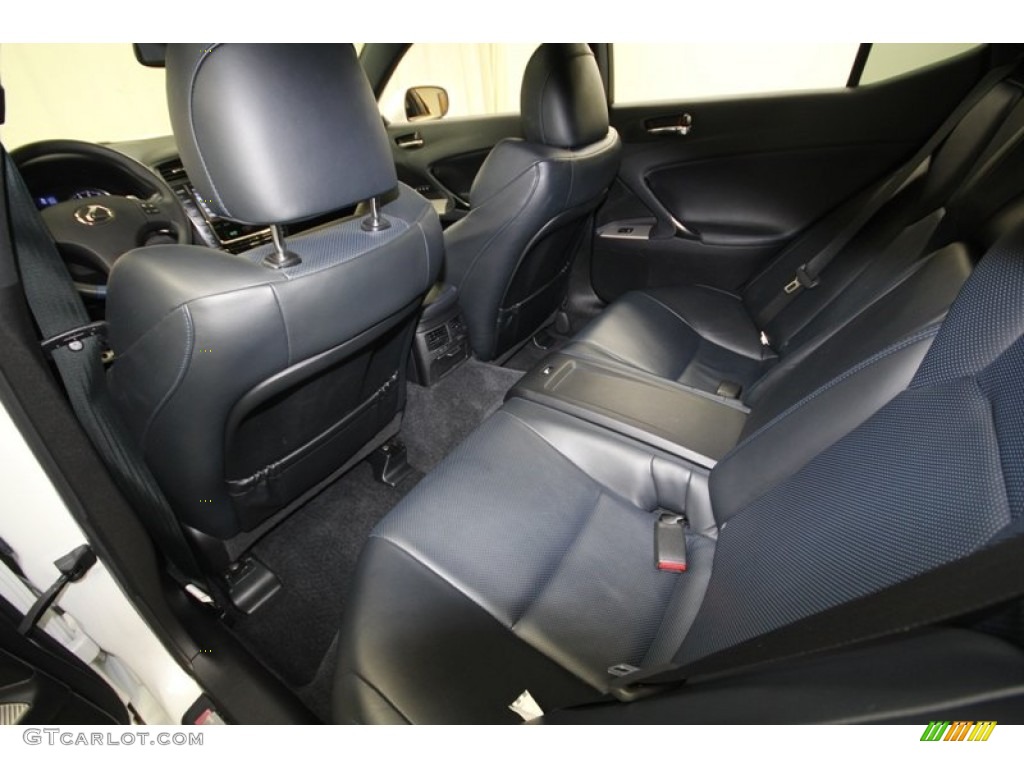Black Interior 2010 Lexus IS F Photo #71816697