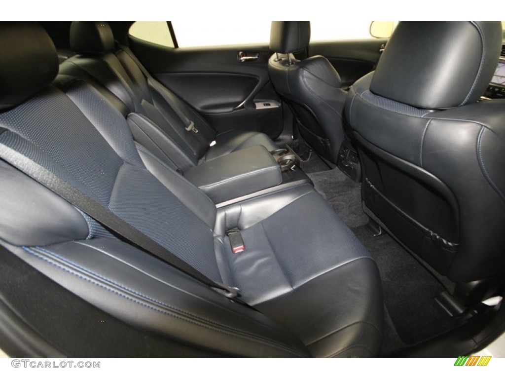 2010 Lexus IS F Rear Seat Photo #71816715