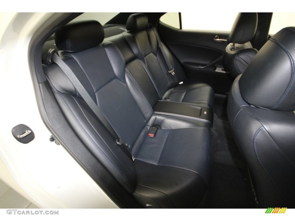 2010 Lexus IS F Rear Seat Photo #71816724