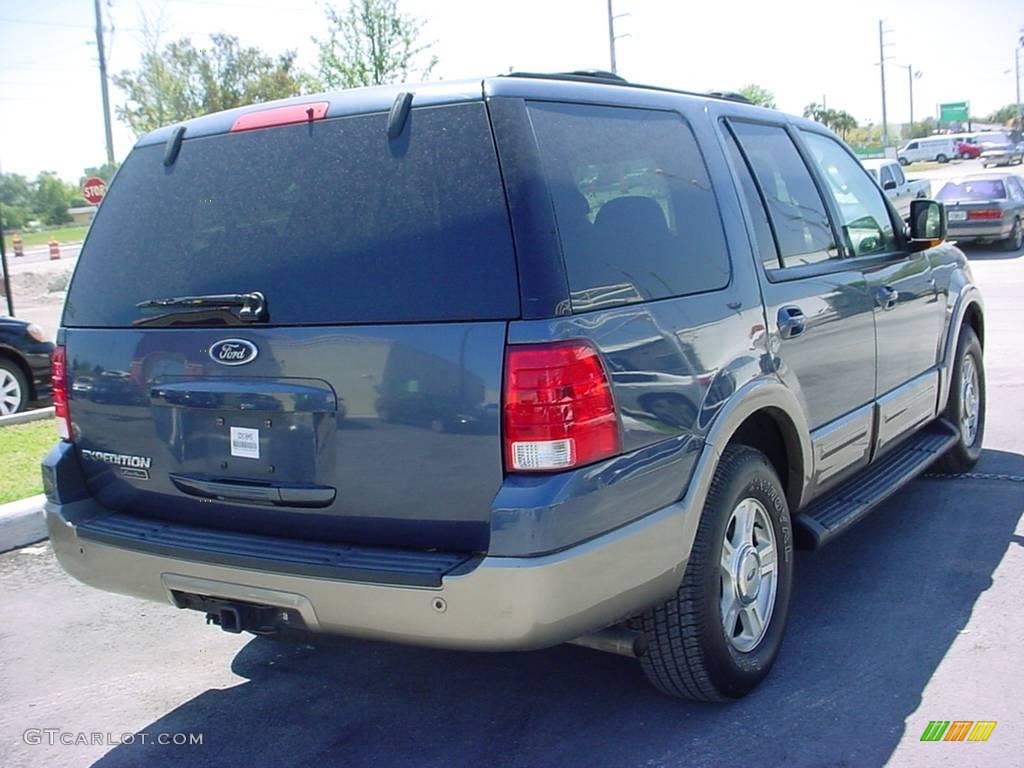 2003 Expedition Eddie Bauer - Medium Wedgewood Blue Metallic / Medium Parchment photo #3