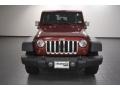 2008 Red Rock Crystal Pearl Jeep Wrangler Unlimited X 4x4  photo #6