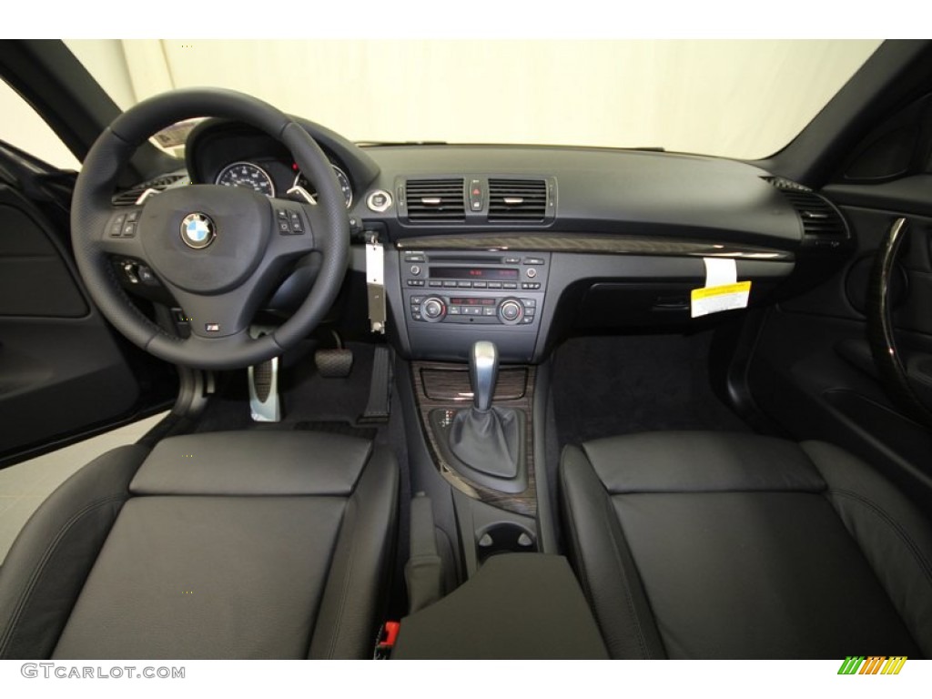 2013 BMW 1 Series 128i Coupe Black Dashboard Photo #71817105