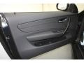 Black 2013 BMW 1 Series 128i Coupe Door Panel