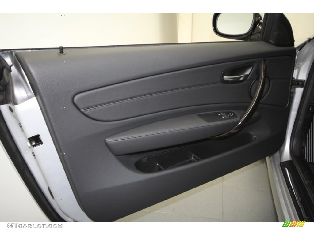 2013 1 Series 128i Coupe - Titanium Silver Metallic / Black photo #13