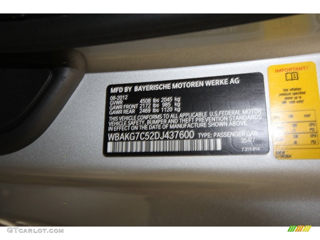 2013 3 Series 335i Coupe - Titanium Silver Metallic / Black photo #10