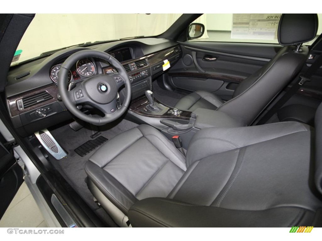 2013 3 Series 335i Coupe - Titanium Silver Metallic / Black photo #11