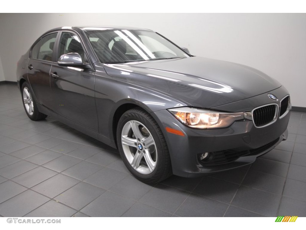 2013 3 Series 328i Sedan - Mineral Grey Metallic / Black photo #1
