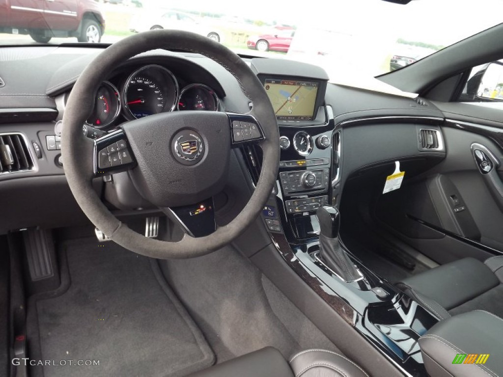 2013 Cadillac CTS -V Coupe Ebony Dashboard Photo #71818602