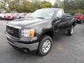 Onyx Black 2012 GMC Sierra 2500HD Regular Cab 4x4 Exterior