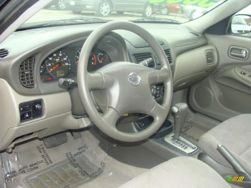 2006 Sentra 1.8 S - Blackout / Taupe Beige photo #9