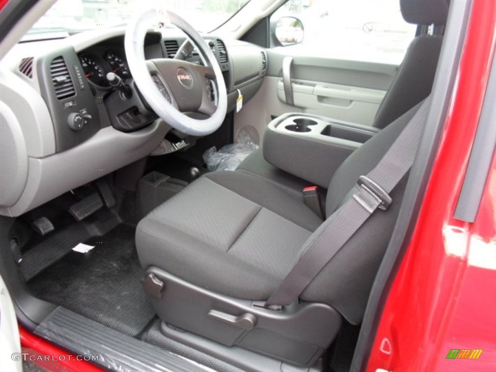 2013 Sierra 1500 Regular Cab 4x4 - Fire Red / Ebony photo #4