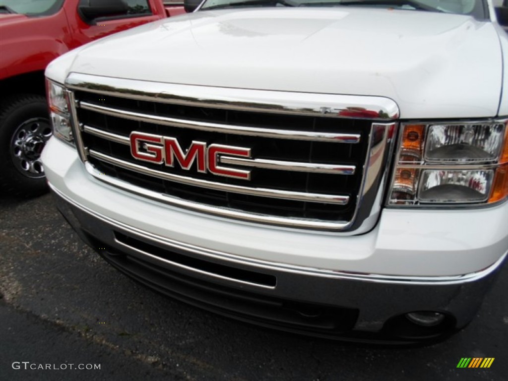 2013 Sierra 1500 Regular Cab 4x4 - Summit White / Ebony photo #2