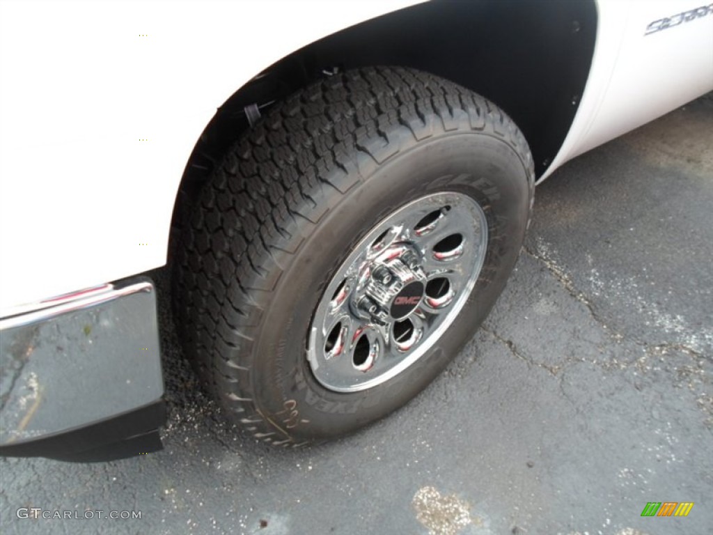 2013 Sierra 1500 Regular Cab 4x4 - Summit White / Ebony photo #3