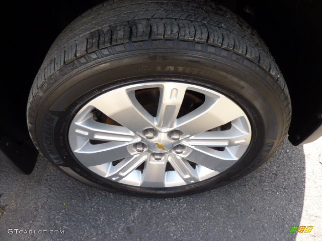 2010 Equinox LTZ AWD - Cardinal Red Metallic / Jet Black photo #9