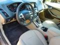 Stone 2012 Ford Focus SEL Sedan Interior Color