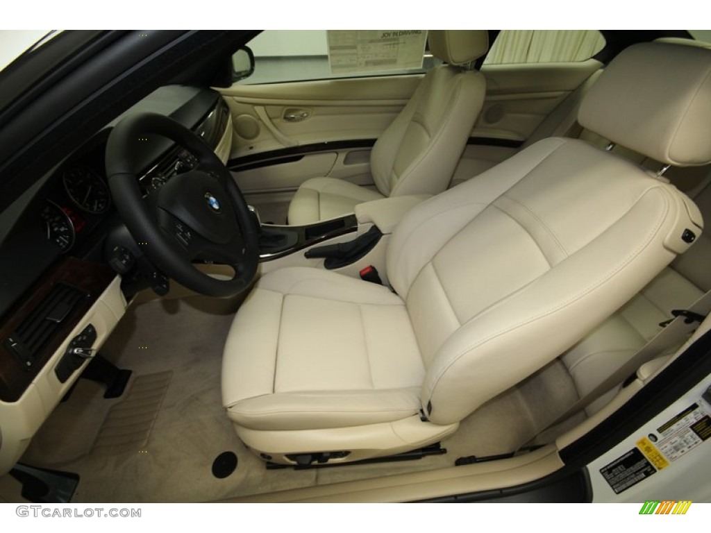 2013 3 Series 335i Coupe - Alpine White / Cream Beige photo #3