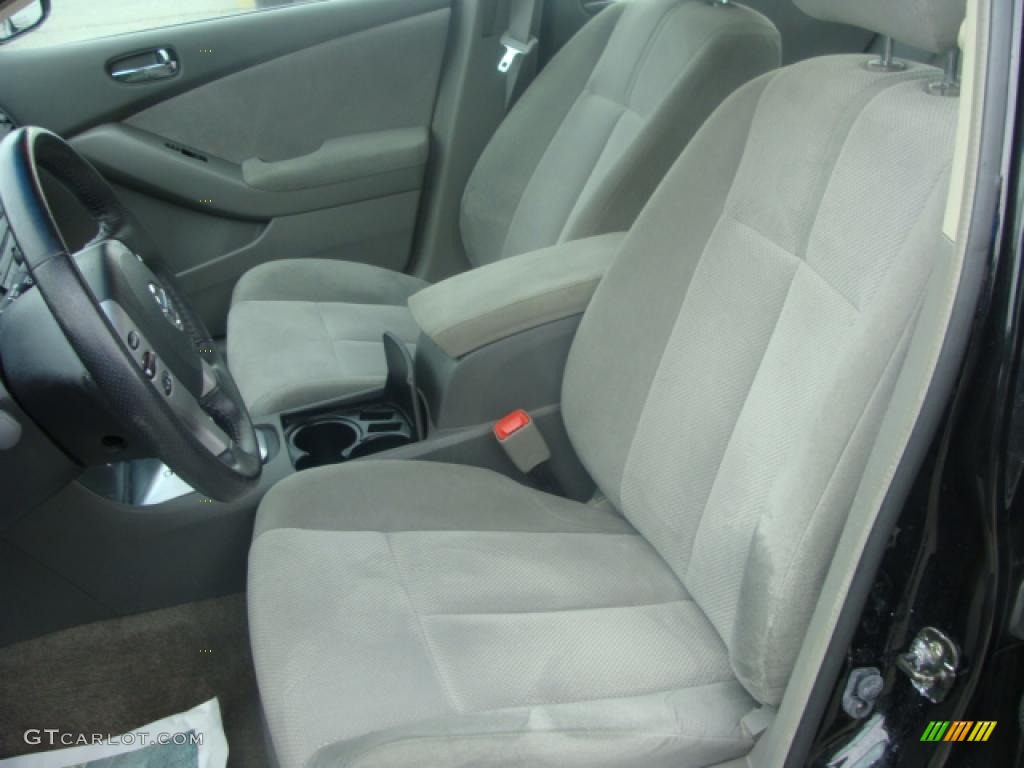 2007 Altima 2.5 S - Super Black / Frost photo #9