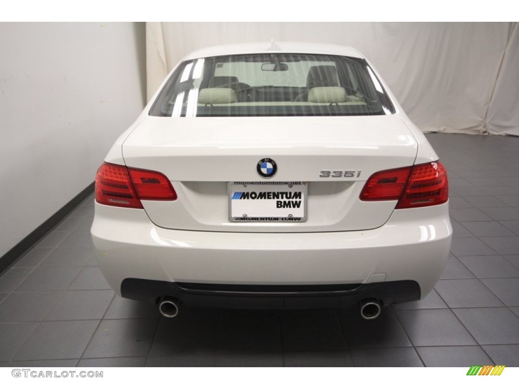 2013 3 Series 335i Coupe - Alpine White / Cream Beige photo #9