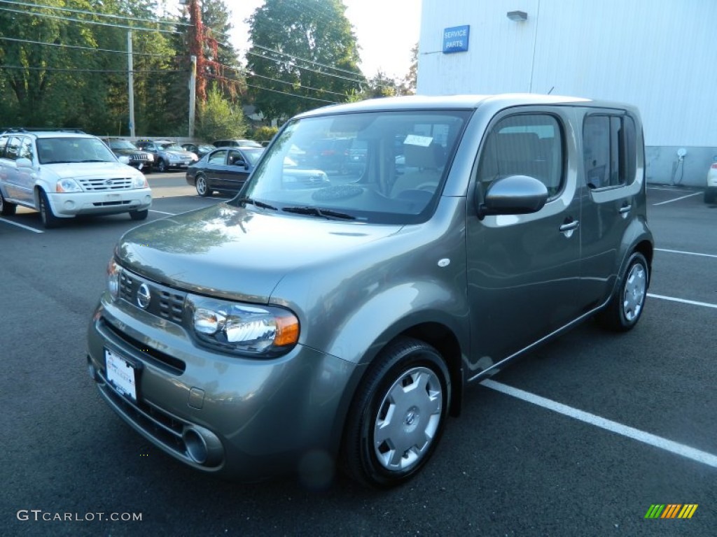 2010 Cube 1.8 S - Steel Gray Pearl Metallic / Light Gray photo #1