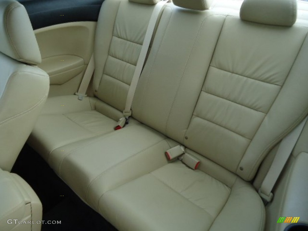 2009 Honda Accord EX-L Coupe Rear Seat Photo #71822009